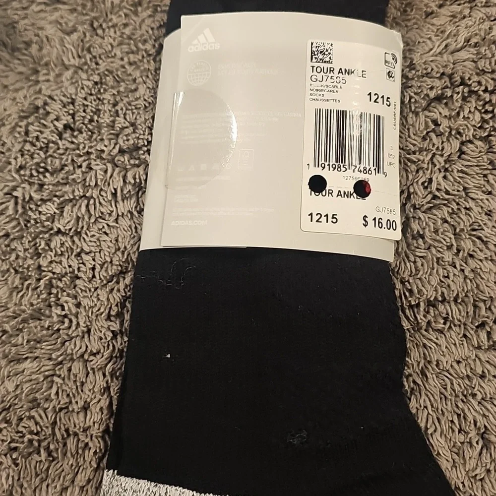 Adidas 2 Pair Prime Green Golf Socks
